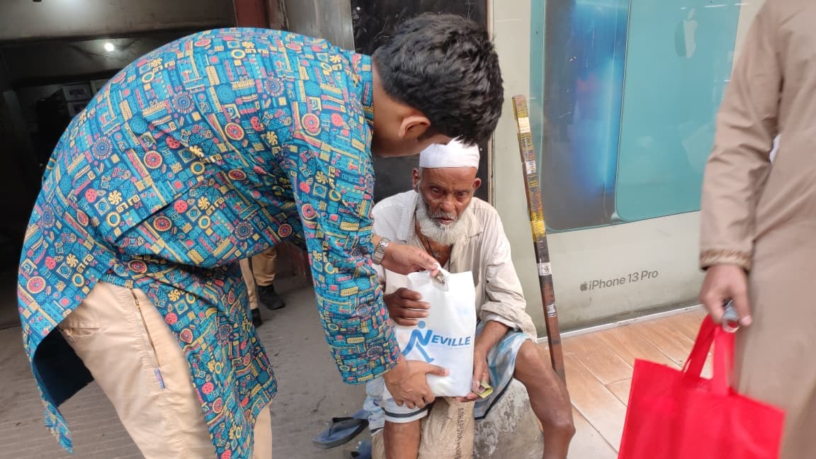 Youth working together at NEVILLE